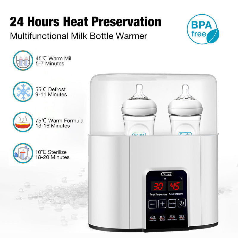 4-in-1 multifunctionele melkverwarmer