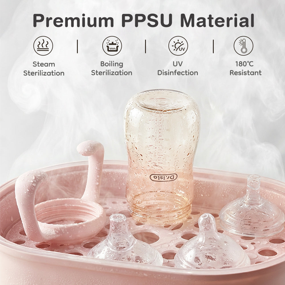 PPSU-fles met 13° gekantelde kop - WC38