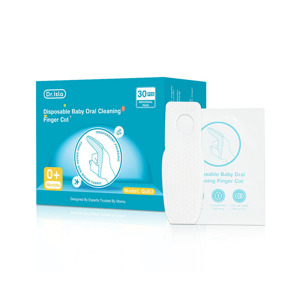 Vingerhandschoenen voor mondhygiëne, 30 stuks - QJ03